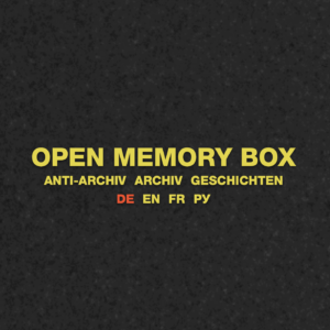 Open Memory Box