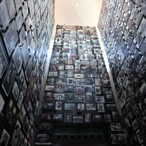 Hall of photos at the USHMM